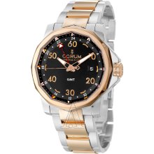 Corum Watches Men's Admiral's Cup Challenger 44 GMT Watch 383-330-24-V705-AN12