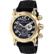 Corvette Zr1 Men's Watch - Primary Color: Rose Gold / Charcoal ...