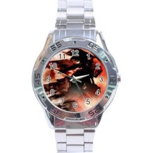 Cowboy Bebop Stainless Steel Analogue Menâ€™s Watch Fashion Hot