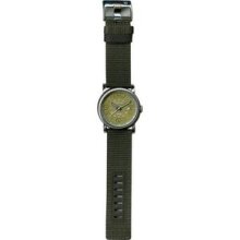 Dakota Canvas Band Sport, Olive Green Dial, Green Nylon