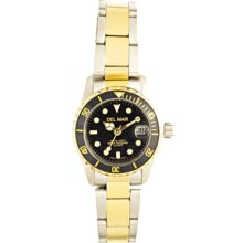 Del Mar 50118 Womens 200 Meter Sport Dive Watch Two Tone