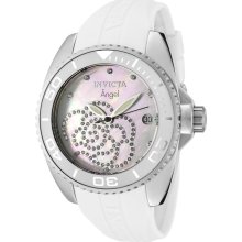 Designer Invicta Women's 0486 Angel Collection Cubic Zirconia Accented Watch NWT