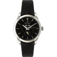 DGS00068-20 Dreyfuss and Co Mens Black Moonphase Watch