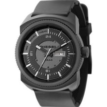 Diesel Black Steel Gents Watch Rrp Â£109.00 Now Â£98.10