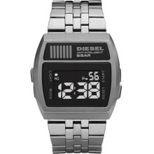 Diesel DZ7202 Black Digital Dial Stainless Steel Men's Watch