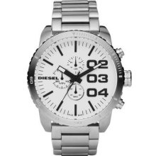 Diesel Gents Chronograph Silver Stainless Steel Bracelet DZ4219 Watch