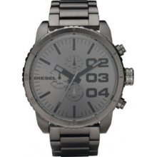 Diesel Men's DZ4215 Grey Stainless-Steel Quartz Watch with Grey Dial