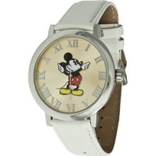 Disney Ingersoll Women's White Mickey Mouse Watch (Ingersoll Disney Presentation Mickey White)