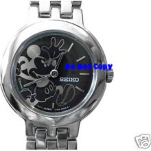 Disney Mickey Mouse Pie-eyed Seiko Watch