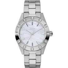DKNY Watch, Womens Stainless Steel Bracelet 36mm NY8660