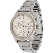 DKNY Women's Mother of Pearl Dial Chronograph Watch (NY8519)