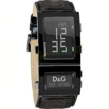 Dolce & Gabbana Men's Digital Dual Time Watch Dw0360