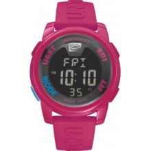 E07503G8 UNLTD by Marc Ecko Mens The 20-20 Fuchsia Digital Watch