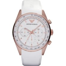 Emporio Armani Sportivo Chrono Ar5979 Rose-gold Tone Men's Chronograph Watch