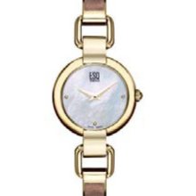ESQ 07101086 Ladies Nola Bangle Mother of Pearl Dial Watch