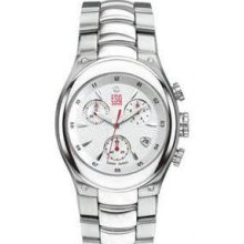 Esq 07301223 Centurion Chronograph White Dial Watch