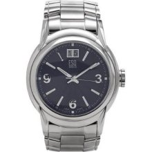 ESQ 07301223 Men's Centurion White Dial Chronograph Watch