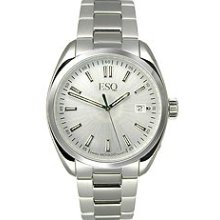 ESQ by Movado Sport Classic Brushed Silver Dial Men's watch #07301358