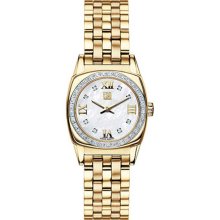 ESQ by Movado Women's 07101357 Filmore Two-Tone-Stainless-Steel Silver Rectangle Dial Watch