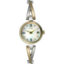 ESQ Sienna Diamond Bangle Mother-of-Pearl Dial Women's Watch