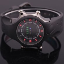 Fashion Black Digital Ligth Hour Date Silicon Wrist Led Watch Men Ld2762 Optinal