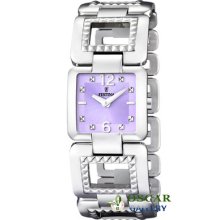 Festina Dame F16552/3 Analog Purple Dial Women's Watch 2 Years Warranty