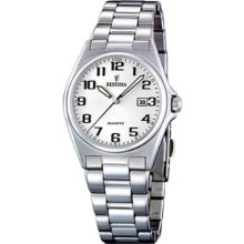 Festina Watch Donna2 / 3 Ball, Steel Case,