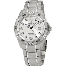 Festina Watch Men; 2/3 Ball, Steel Case,