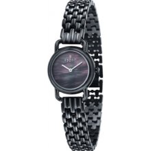 FJ-6010-33 Fjord Ladies JETTE Black 2 Hand Watch