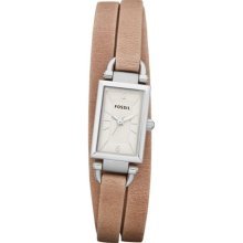 Fossil Delaney Silver Dial Stainless Steel Ladies Watch JR1370