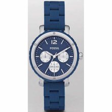 Fossil Multifunction Silicone Ladies Watch