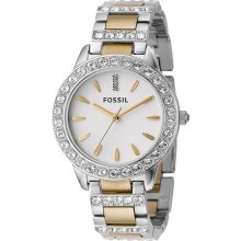 Fossil Two-Tone Mixed Metal Women's Watch ES2409