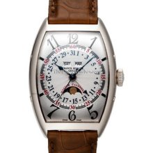 Franck Muller Master Calendar Lunar White Gold 6850MCL Watch