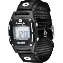 Freestyle Black 778011 Women'S 778011 Shark Classic Black Nylon Strap Watch