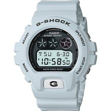 G-Shock Classic Digital with White Matte Resin Band and Black Dial