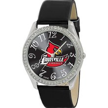 Game Time Glitz - College - Louisville Cardinals Black