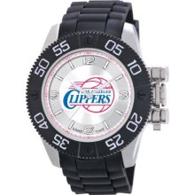 Game Time Nba-Bea-Lac Men'S Nba-Bea-Lac Beast Los Angeles Clippers Round Analog Watch
