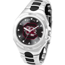 Game Time Watch, Mens University of South Carolina Black Rubber and St