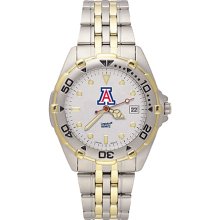 Gents NCAA University Of Arizona Wildcats Watch In Stainless Steel