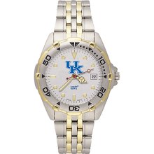 Gent's NCAA University Of Kentucky Wildcats Watch in Stainless Steel