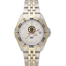 Gents NHL Boston Bruins Watch In Stainless Steel