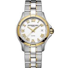 Gift For Him Raymond Weil Parsifal Mens Gold & Steel Watch | 2970-sg-00308