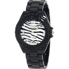Golden Classic Women's Seafaring Daydream Watch in Black Zebra