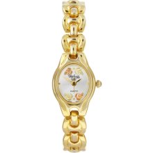 Goldtone Women's Black Hills Gold Dial Watch (BHG Ladies Goldtone Watch)