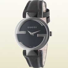 Gucci interlocking watch small steel case