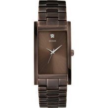 Guess Brown Diamond Mens Watch U13513G1