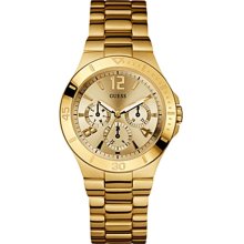 Guess U12631L1 Gold Dial Gold Tone Stainless Steel Women's Watch