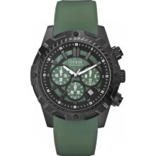 Guess W0038g2 Mens Hardware Chronograph Watch Rrp Â£179