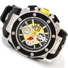 GV2 by Gevril Men's Corsaro Swiss Automatic Chronograph Rubber Strap Watch