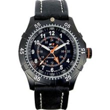 H3TACTICAL Commander Zulu Leather Men's watch #H3.312271.11